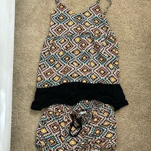 Hurley cover up and shorts